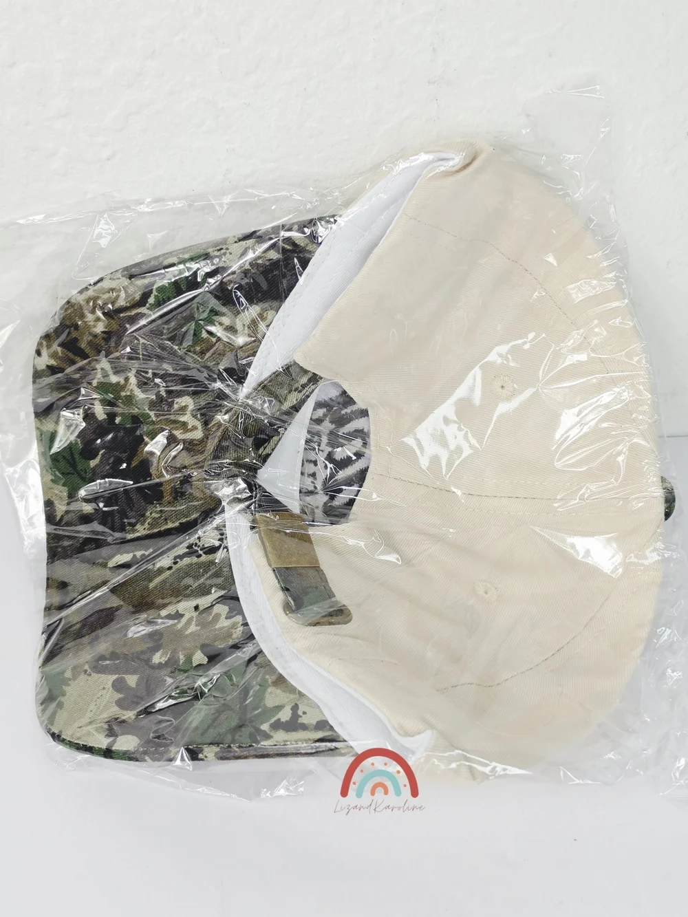 New! Sunday Worship Club Camo Baseball Cap Hat